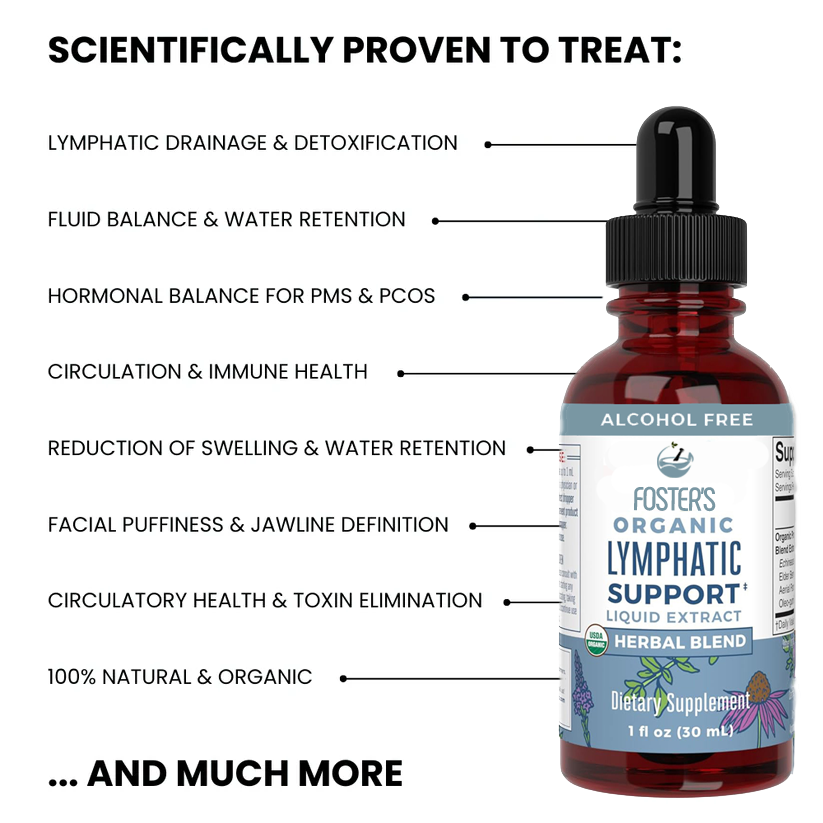 Organic Lymphatic Support Herbal Blend