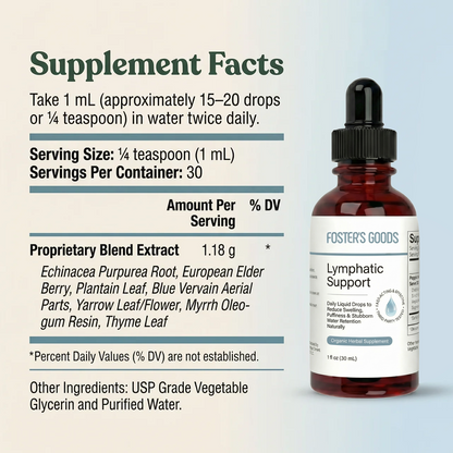 Organic Lymphatic Support Herbal Blend